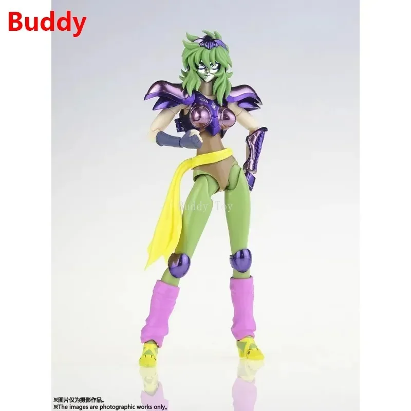 GoodTony GT Model Saint Seiya Myth Cloth 18cm Ophiuchus Shaina PVC Movable Action Figure Metal Armor Model Toys Wholesale