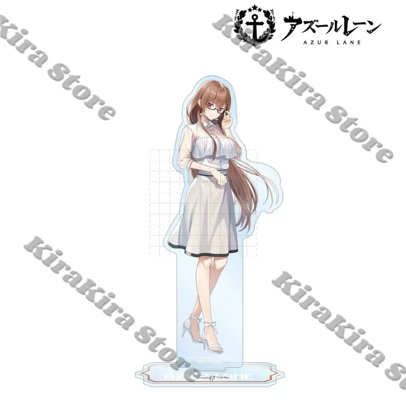 Azur Lane HMS Cheshire คอสเพลย์อะคริลิคป้ายรูป KMS Prinz Eugen เครื่องประดับอะนิเมะ IJN Hakuryu ยืนแผ่นตกแต่ง