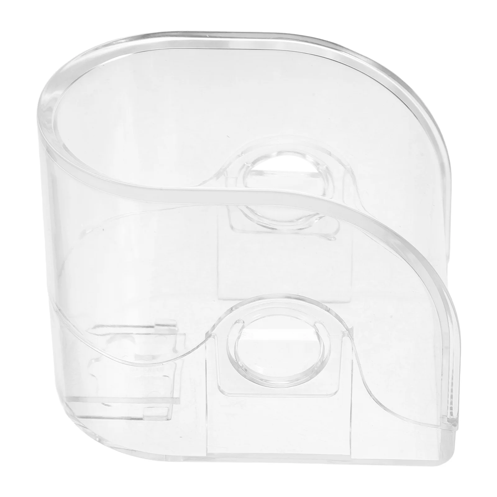 

Acrylic Box Single Display Case Jewelry Organizer For Women Men Square Holder Hanging Design Durable Scratch Resistant Storage