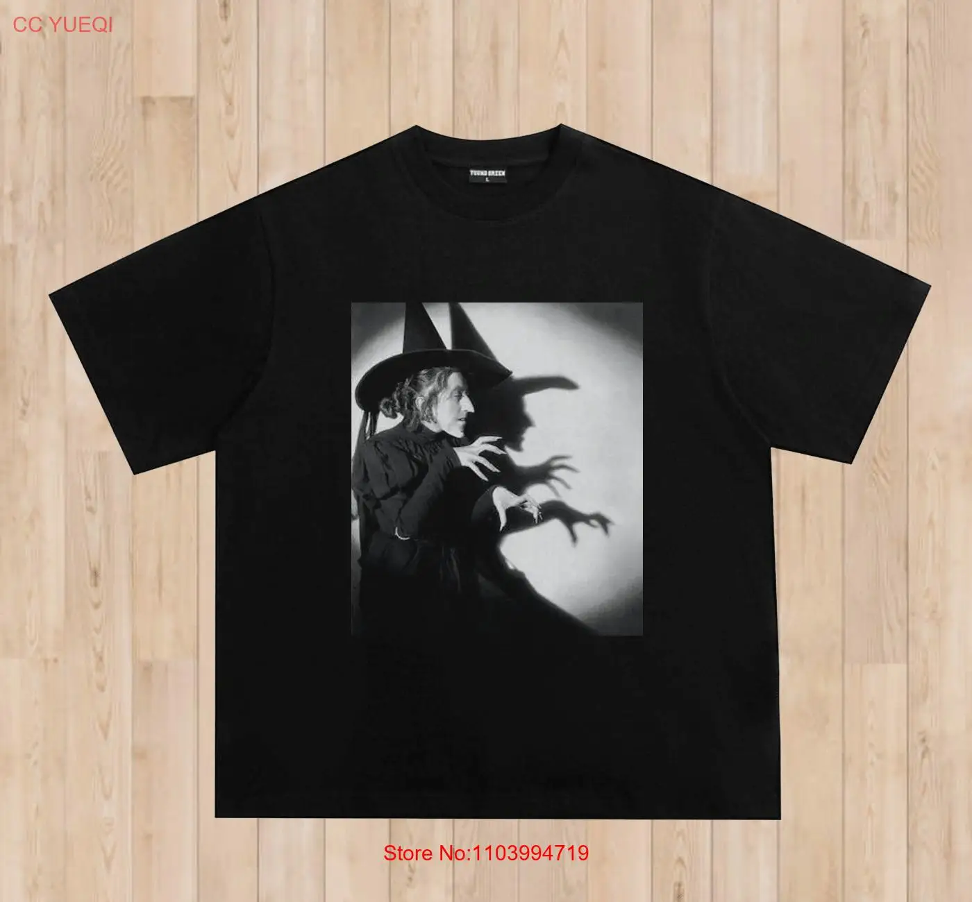 Witch Shadow Shirt Halloween Oz Wizard Tee Dorothy Movie T-shirt