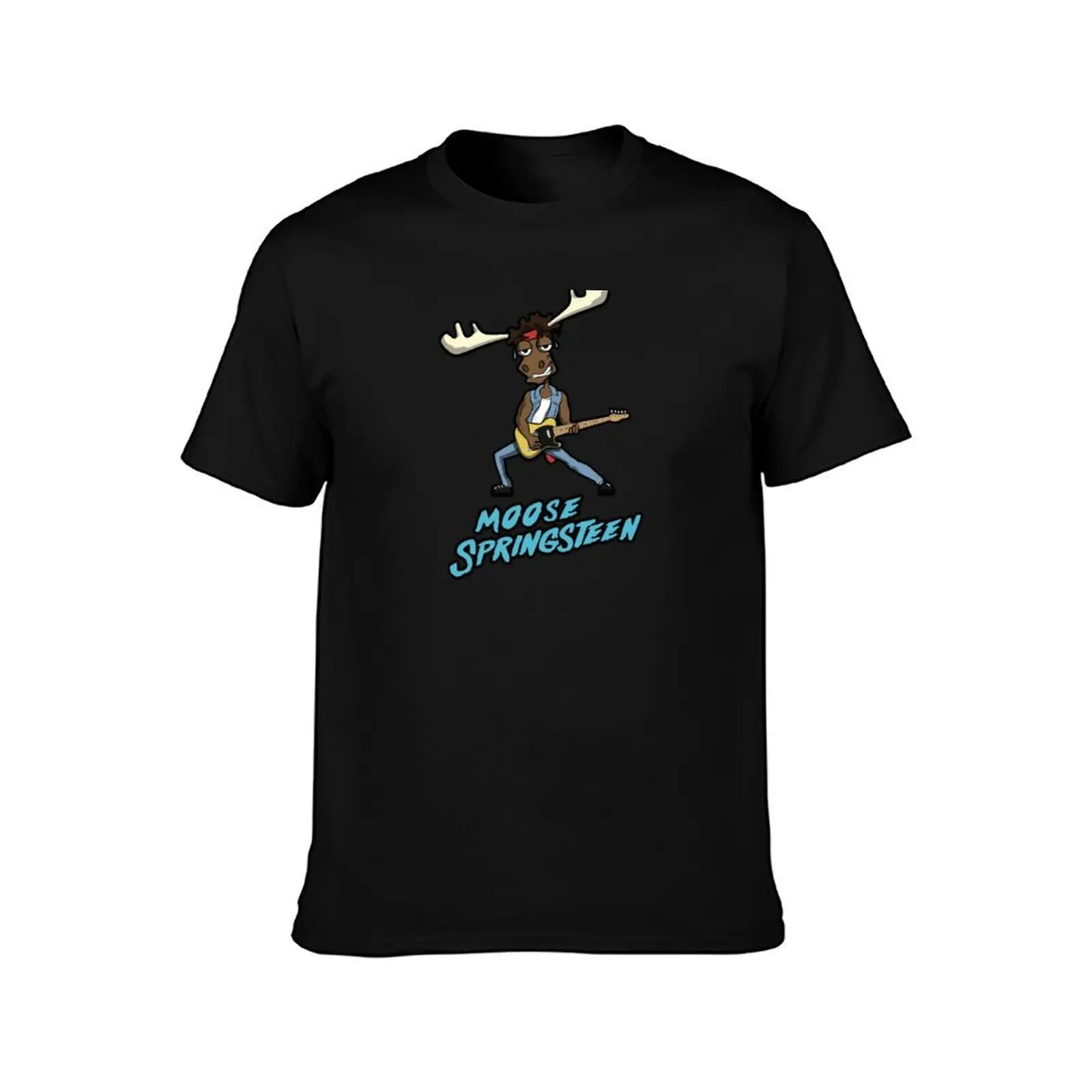 Moose Springsteen T-Shirt Breathable Sportswear for Men T-Shirt
