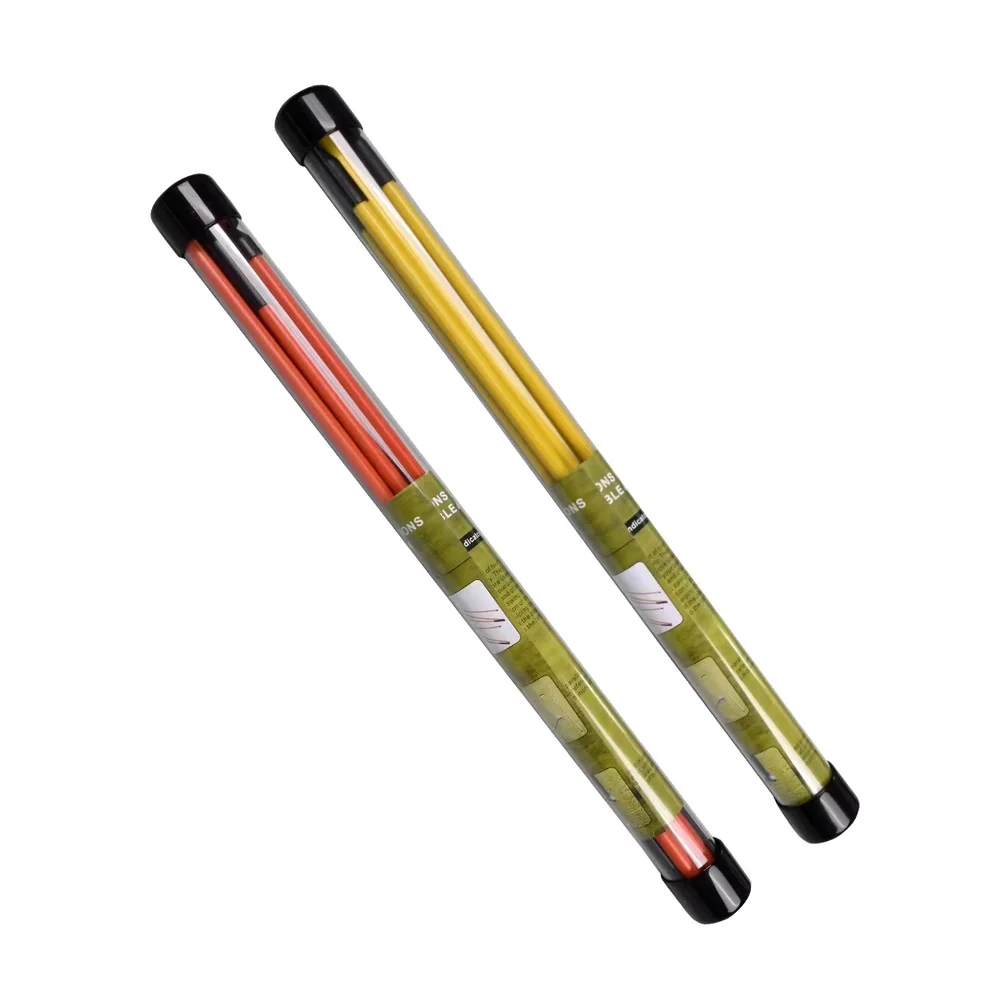 Golf Alignment Sticks 2 Sets 48Inch Alignment Practice Rods Collapsible 6 Color…