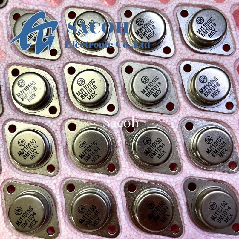 

New Original 2Pairs(4Pcs)/Lot MJ11016G MJ11016 + MJ11015G MJ11015 TO-3 Silicon Transistor In Stock