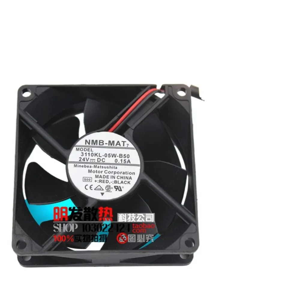 1pcs 3110KL-05W-B50 8025 8cm 24V 0.15A ultra-durable Inverter Fan