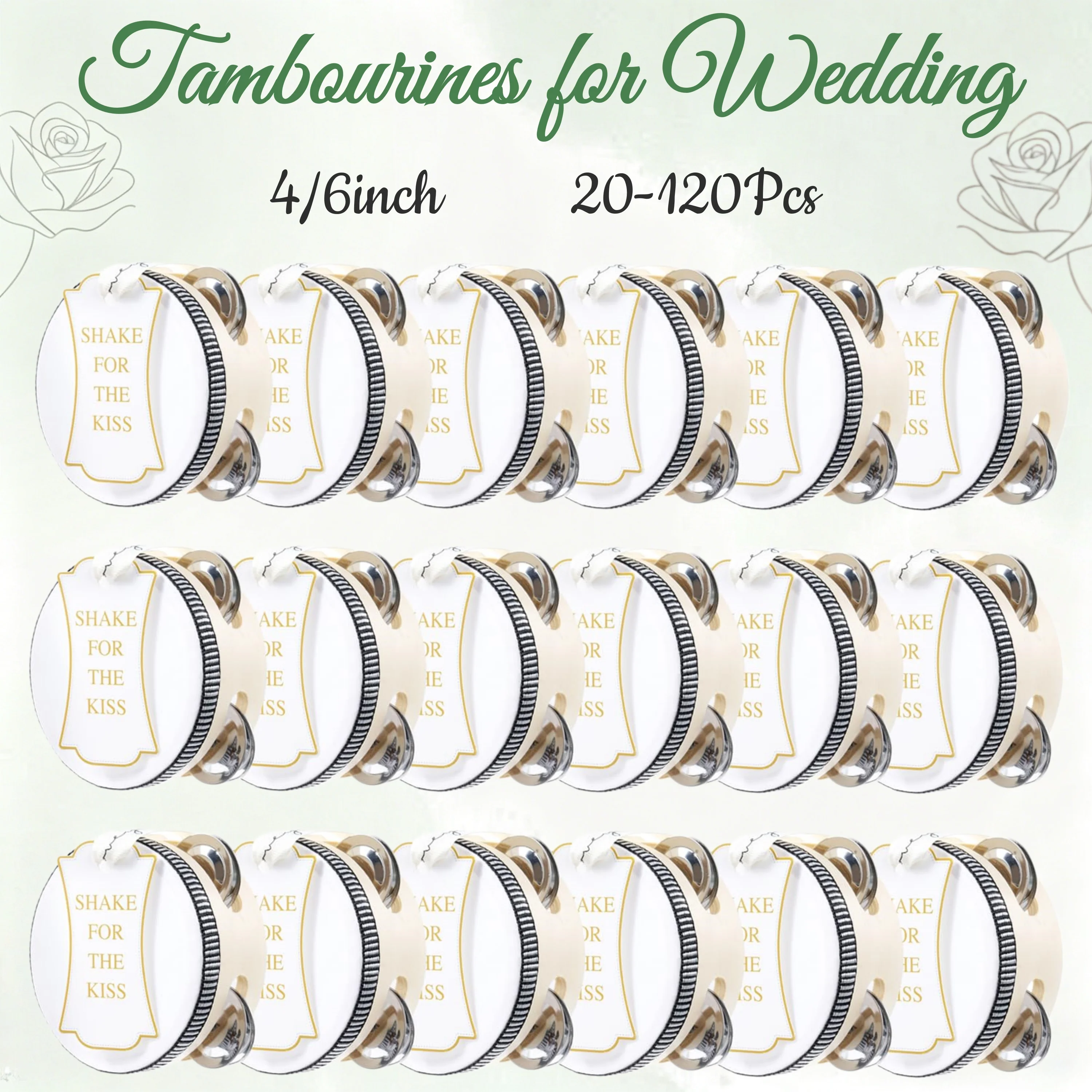20-120-piezas-de-mini-panderetas-para-boda-4-6-pulgadas-para-adultos-tambor-de-mano-con-etiquetas-de-regalo-y-cinta-blanca-impresa-para-fiestas-de-boda