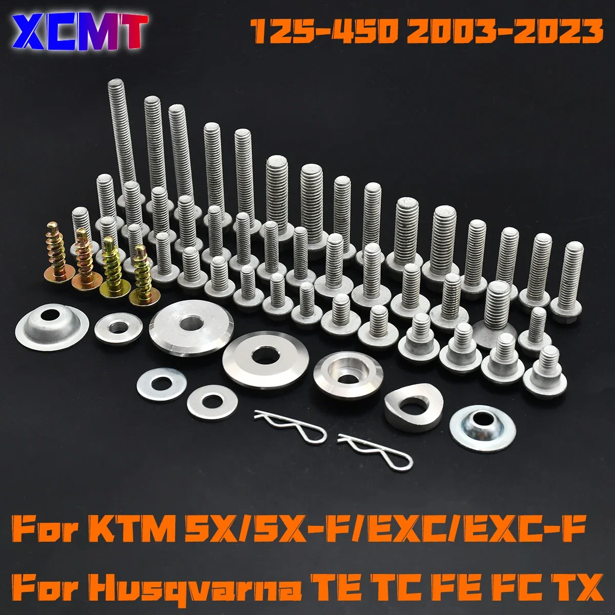 

Hardware Bolt Full Plastics Fastener Kit For KTM SX SX-F EXC EXC-F 125 150 200 250 300 350 400 450 500 530 2003-2021 Dirt Bike