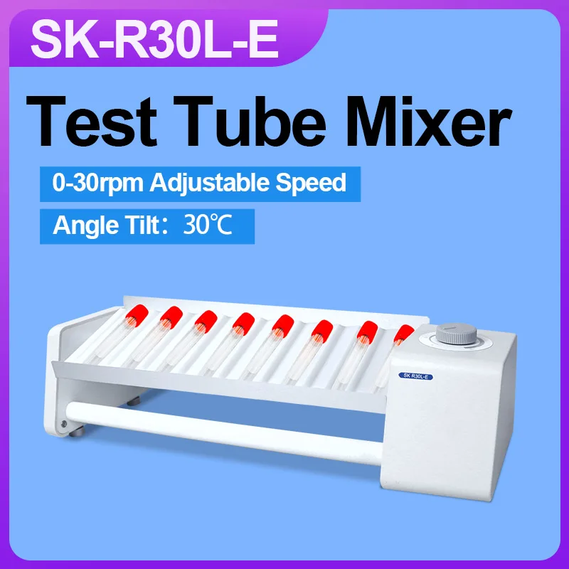 

DXY Laboratory 30rpm Blood Test Tube Rocker Compact Tube Continuous Vessel Mixer SK-R30S-E/SK-R30L-E