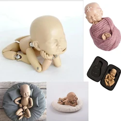 Neugeborenen Baby Requisiten Zubehör Fotografie Posiert Puppe Modell Simulation Gemeinsame Ausbildung Praxis Puppe Modellierung Studio Zubehör