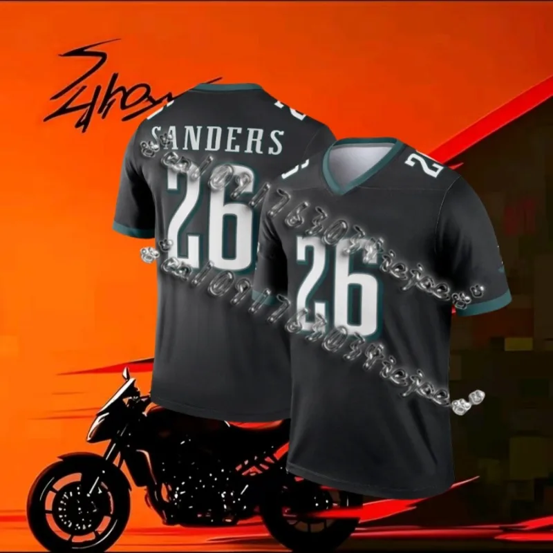 

MOTO Philadelphia Eagles Rugby Jersey Boys Clothes Men Kids Train Adults T Shirt Team Tee Fans Top Game Super Gift Player Sports
