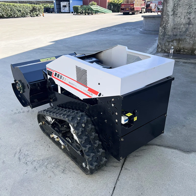Hot Selling Electric Industrial DIY Smart Robotic Remote Control Lawn Mower Tractor with High-Power 5000W