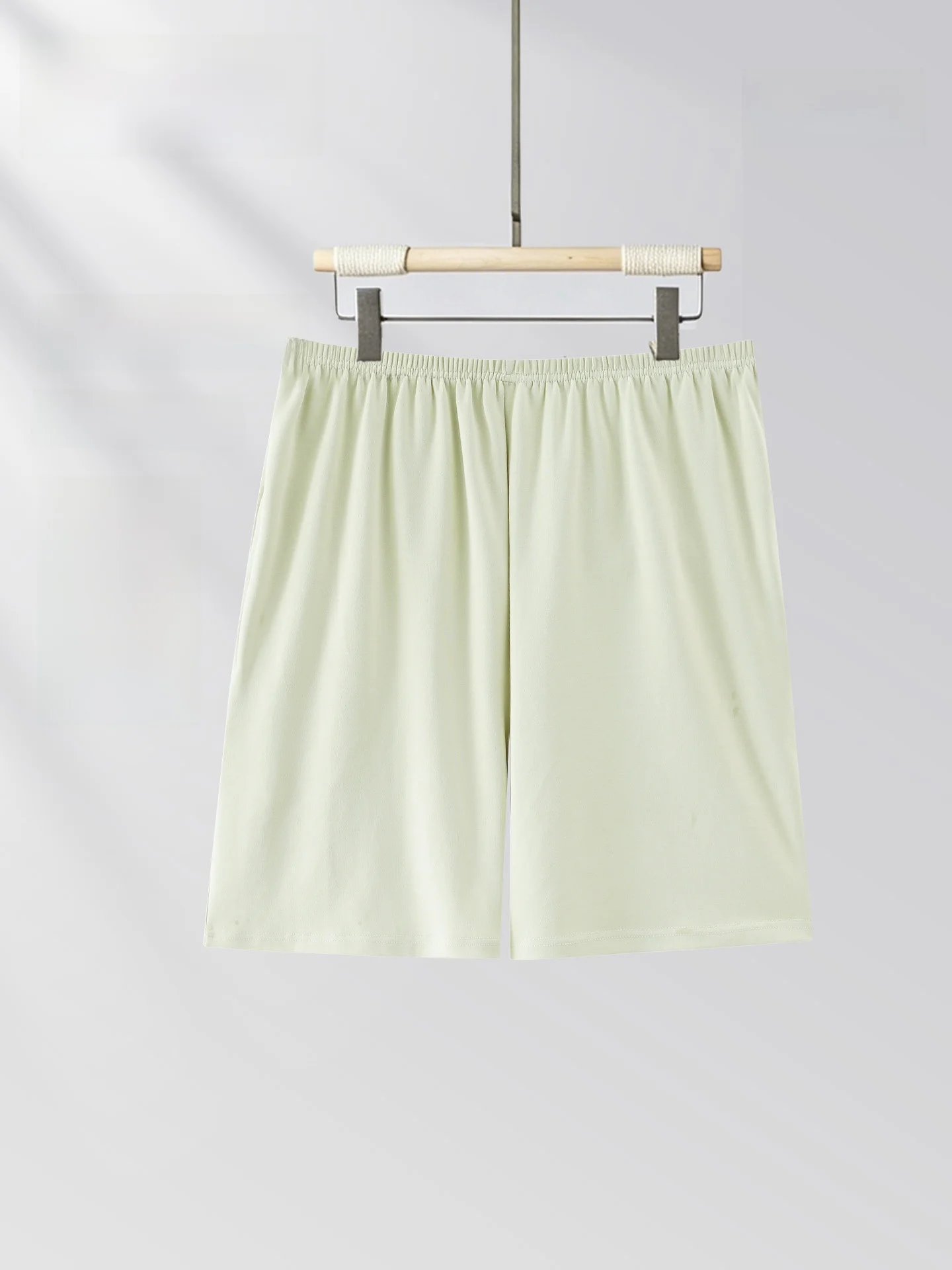 Pure Cotton Short Pants Women's Summer Loose Home Pants Simple Style Cotton Knitted Fabric Lightweight  Color Youth Size