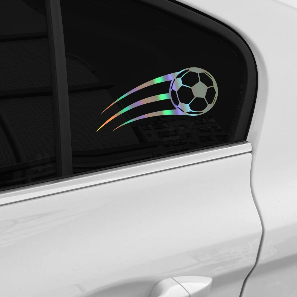 Auto-Aufkleber Fußball-Fenster Kreative Vinyl-Aufkleber Heckfenster Fußball-Imitation Automobil-Dekorationszubehör