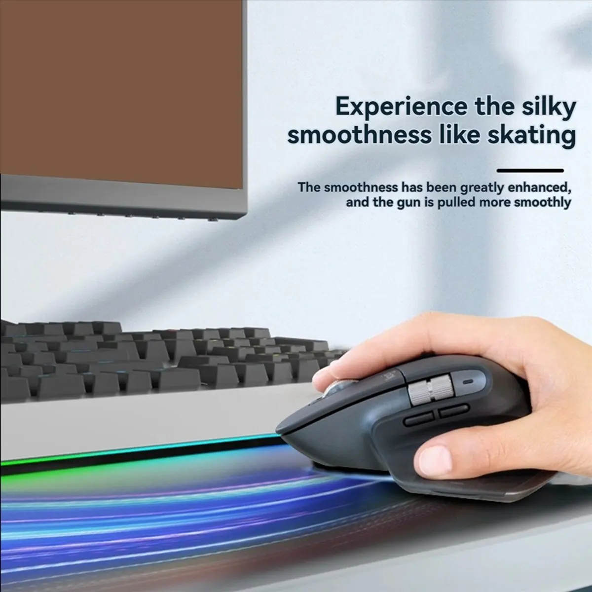 Exquisite- For Logitech MX Master 3s Mouse Feet Pads Smooth Durable Mouse Accessories Enhance Your Mousing Experience