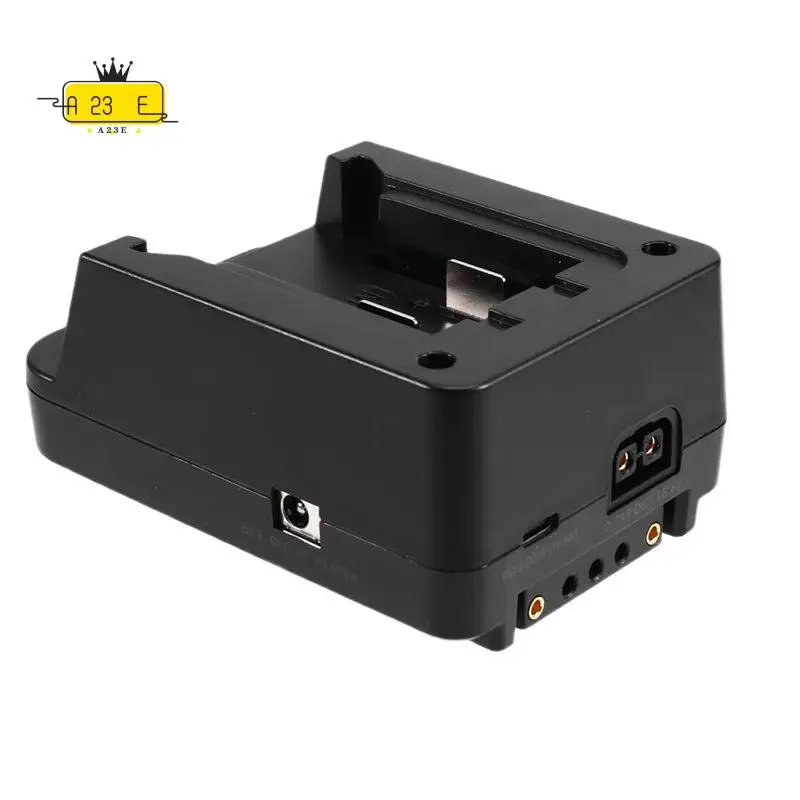 A23E-For 18V-21V Battery To V-Type Solar Panel Converter PD100W Fast Charging High-Efficiency Lighting