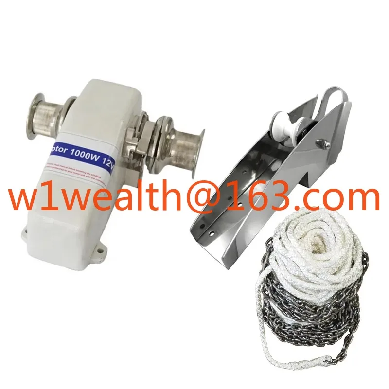 Horizontal Marine Yacht Electric Windlass Winch 12v 24v