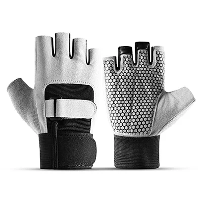 

2024 Gym Gloves Breathable Heavyweight Exercise Weight Lifting Man Crossfit Body Building Training Sport Fitness Workout Gloves