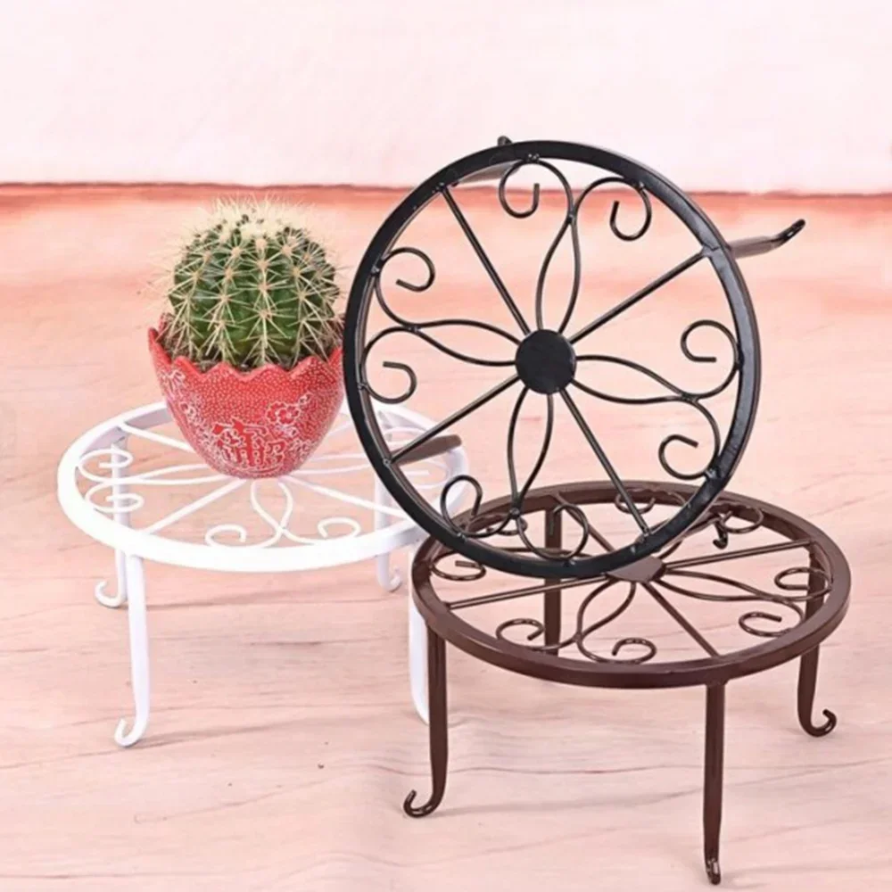 Plants Flowerpot Bold Metal Floor Stand Flower Rack Display Stand Plant Purchase Ground Artisan Craftsmanship Support Indoor