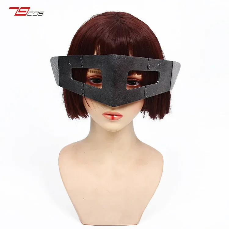 P5 Niijima Makoto Cosplay Mask Props Anime Role Play Halloween Christmas Masquerade Party Anime Cos Costume Accessory