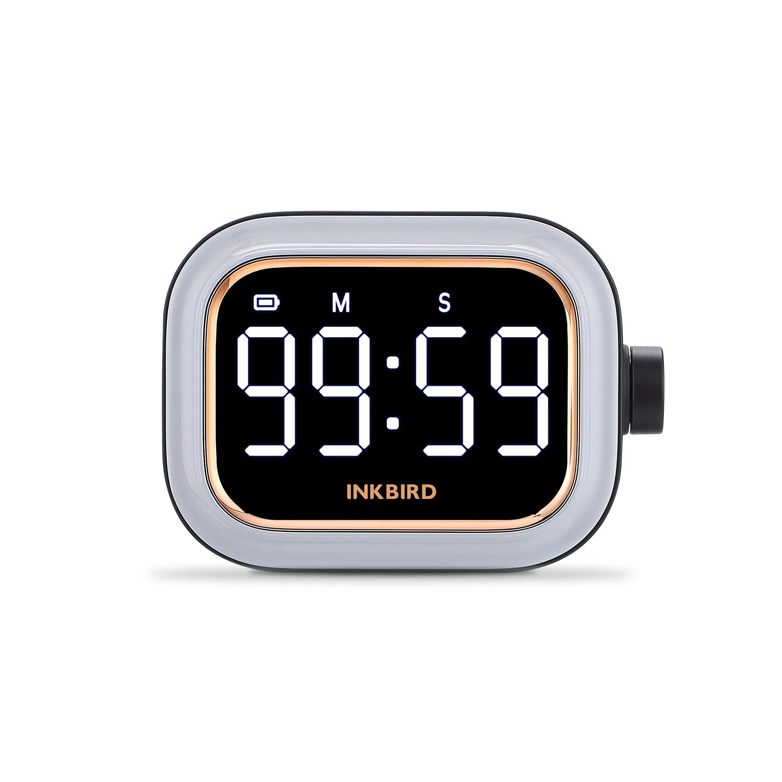 INKBIRD Rechargeable Digital Timer IDT-02 Portable Intelligent Memory Timers for Jogging Yoga Meeting Study Reading