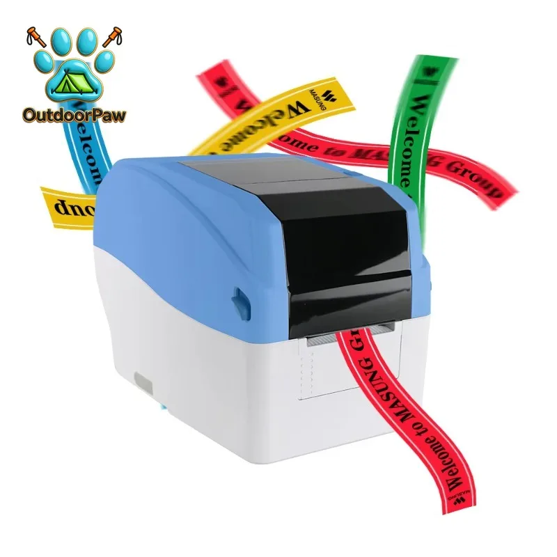 2026 Masung China 2026 New Satin Ribbon Taffeta Printing Machine Hot-Sale Digital Foil Thermal Printer For Funeral Gifts In Stoc