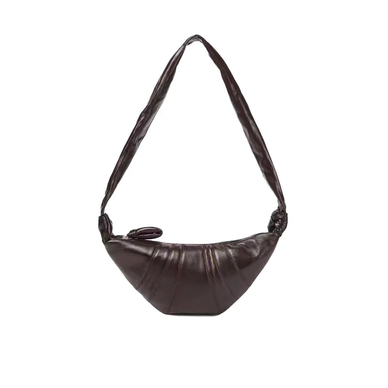 A textura de nicho pode ser elogiada para bolinhos, bolsas crossbody no peito, bolsas femininas retrô da moda