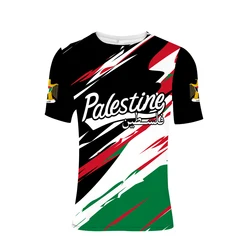 Palestine Free Custom Name Number Team Logo Palaestina T Shirt Ple Country Travel Tate Palestina Nation Flag Casual Clothes