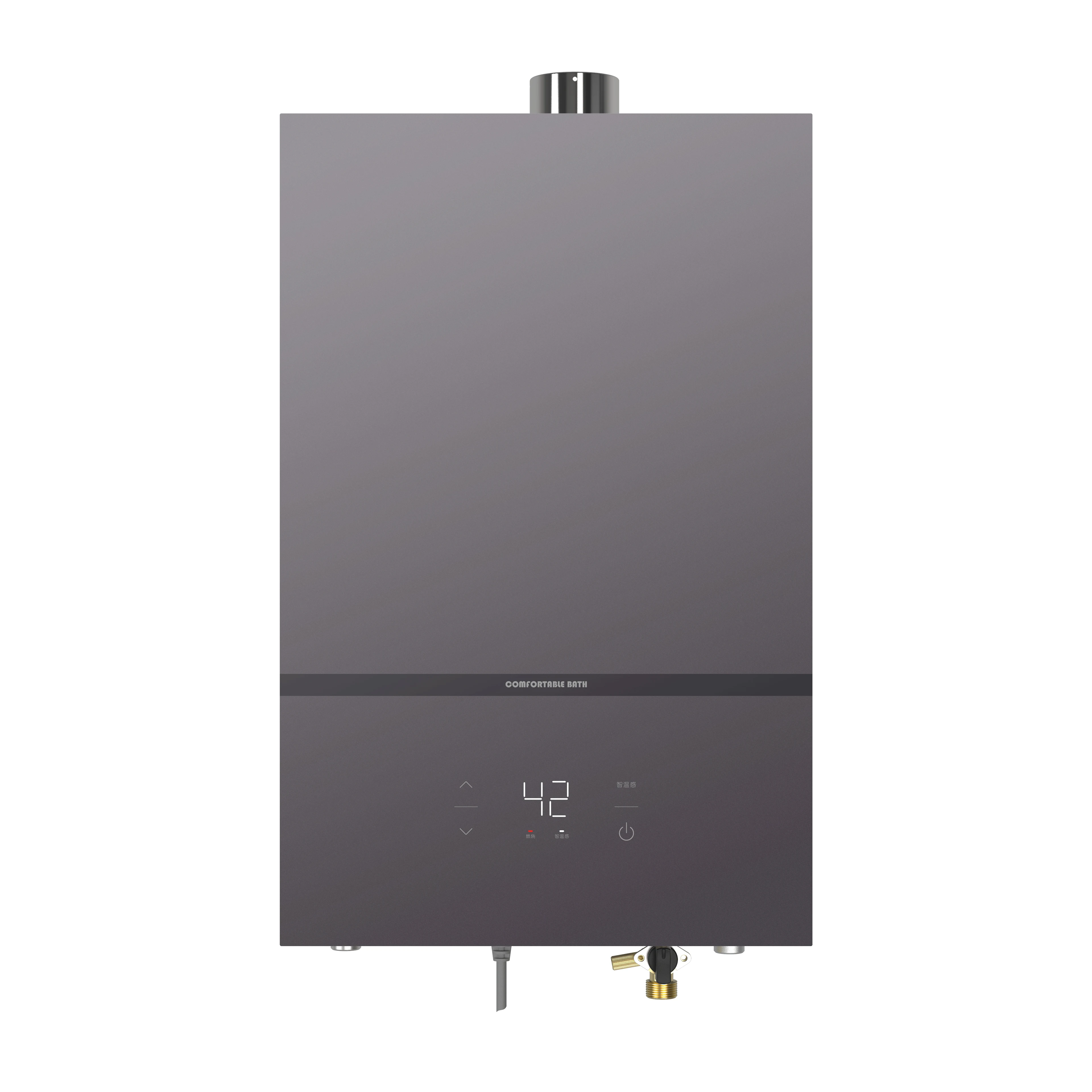 Energy Gas Water Heater with High-End Stainless Steel Heat Exchanger Corrosion Resistant and Leak Proof Instant Gas Geyser