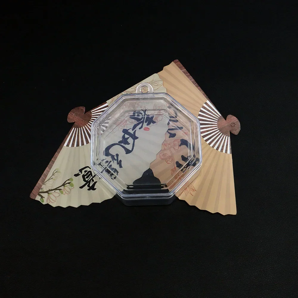 

Практичный удобный геометрический восьмиугольный многоугольник, прозрачный пластиковый органайзер для хранения ювелирных изделий, витрина, кольца, ожерелья