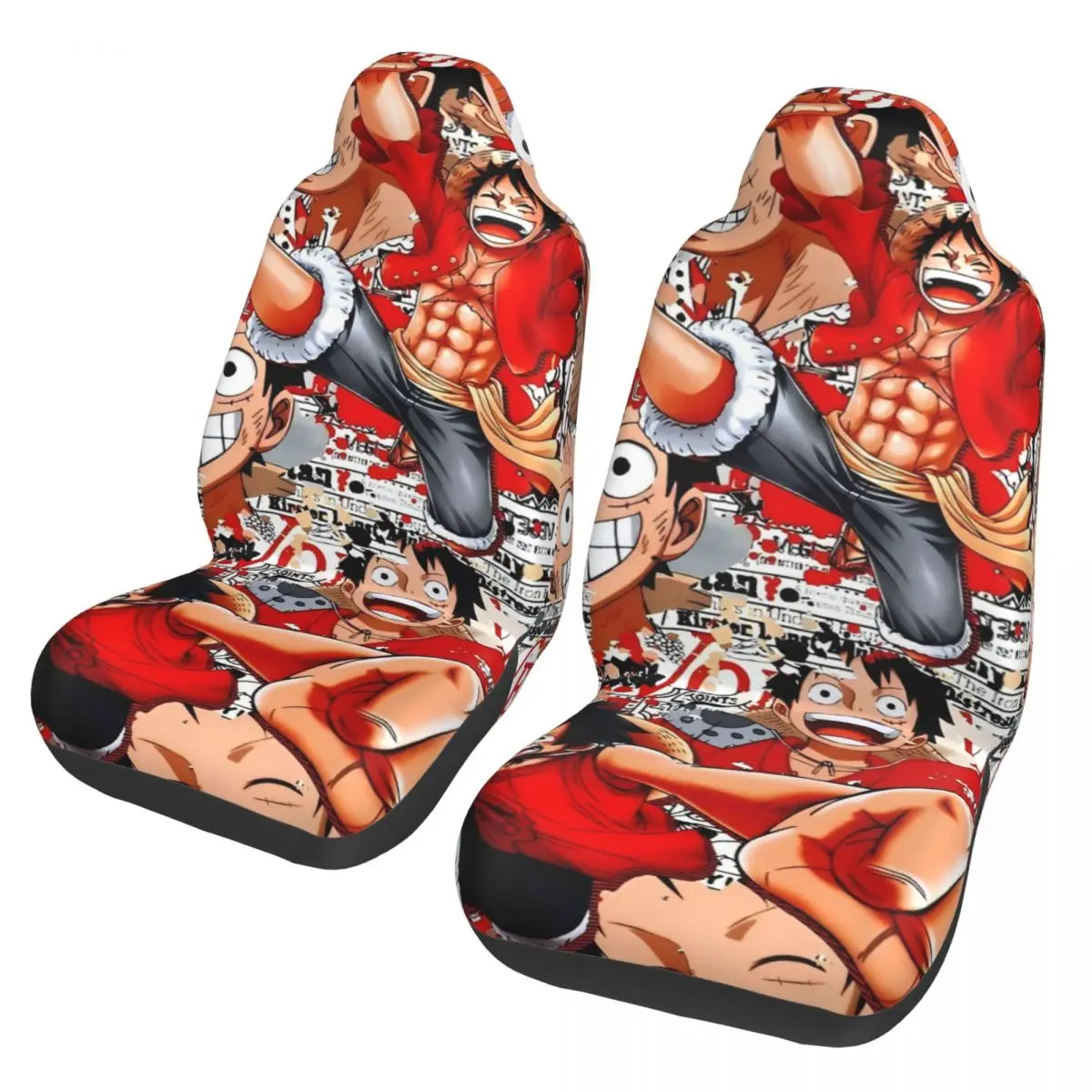 

Чехол на автомобильное сиденье с изображением Луффи из аниме One Piece, универсальный, защитный, аксессуар для интерьера, AUTOYOUTH, полиэстер, для охоты