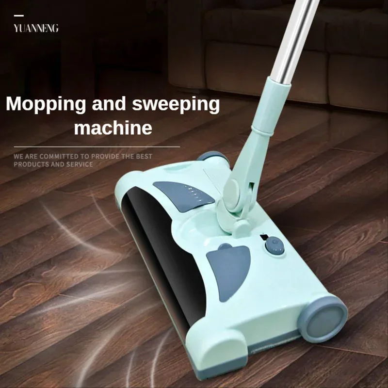 Electric Floor Mop Rotating Wireless Electric Broom Floor Washing Mops To Clean Dust Electric Cleaning Sweeper Mopping Machine