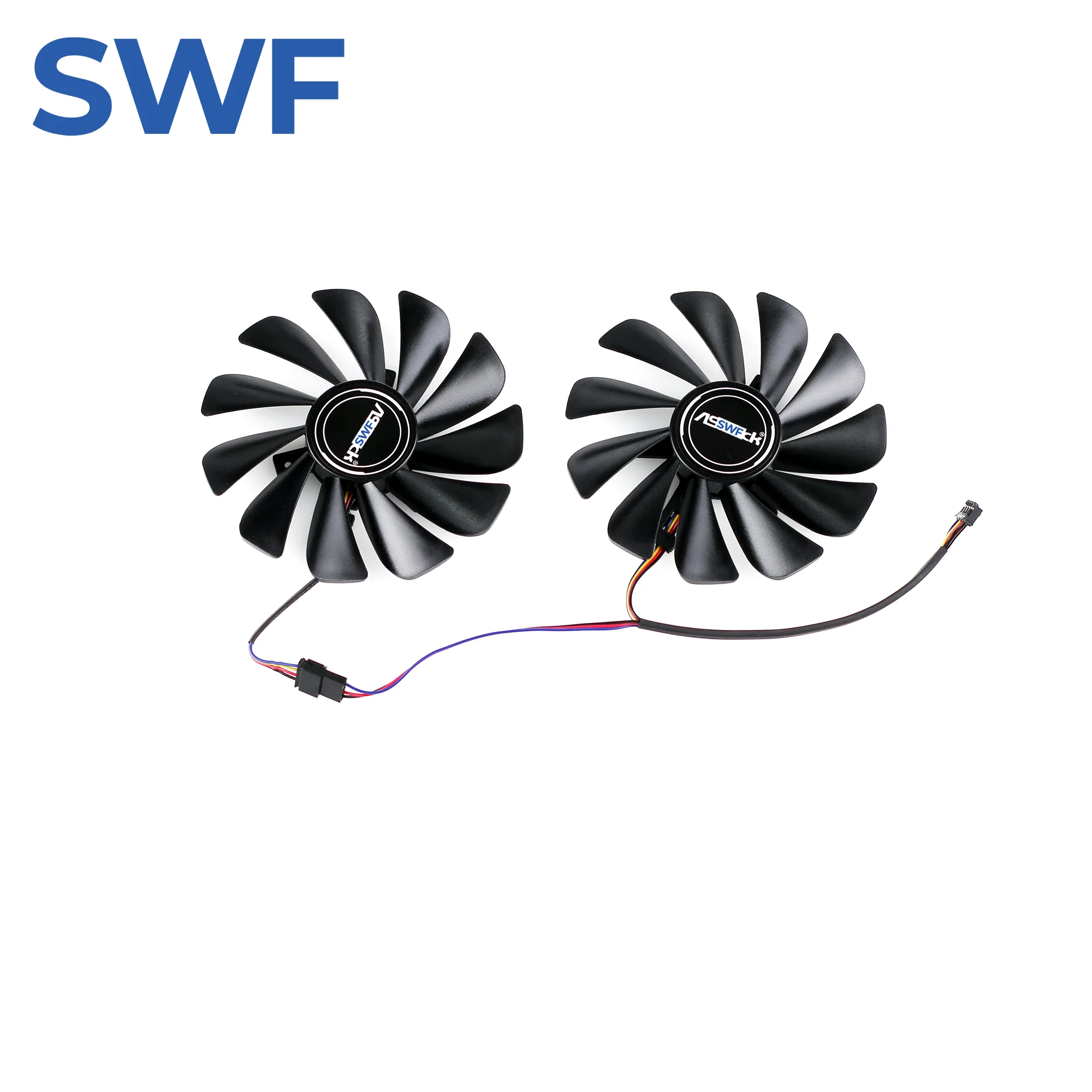 95MM RX 5700 Cooling Fan For ASRock RX 5700 XT Challenger D OC Graphics Card Cooler Fan CF1010U12S FDC10U12S9-C