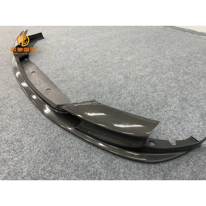 ملحقات قطع غيار السيارات لسيارات BMW M5 F10 الناشر الأمامي من ألياف الكربون ثلاثية الأبعاد المصد الأمامي للشفة الأمامية