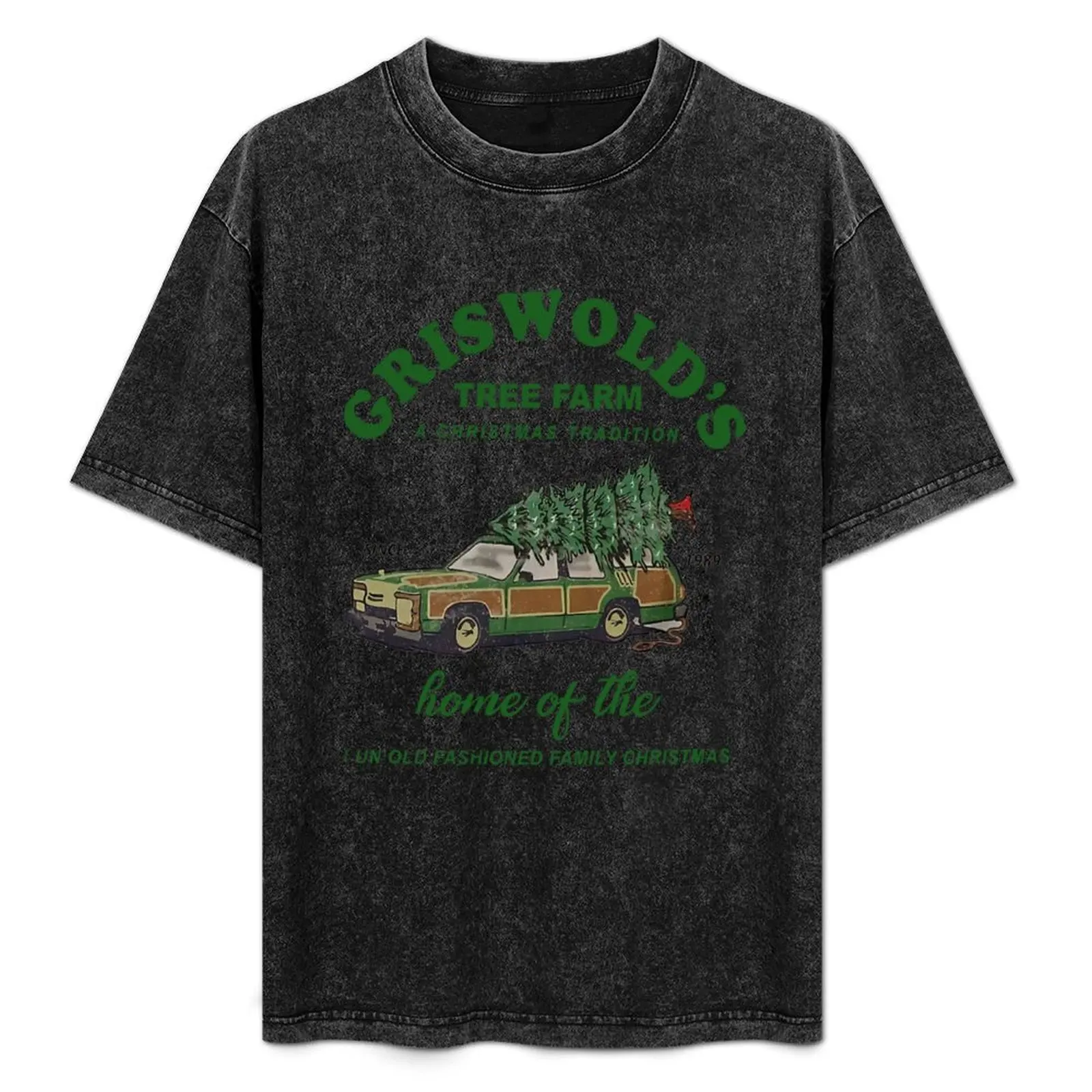 

Griswold's Tree Farm Since 1989 T-Shirt Large Size Breathable Tee