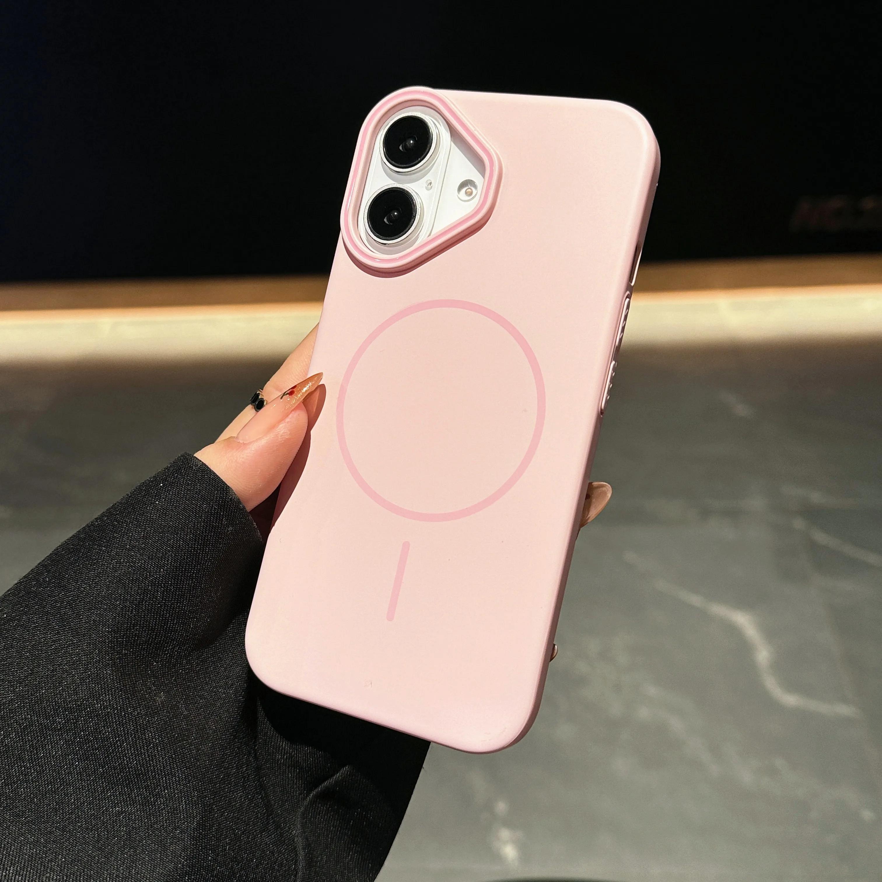 حافظة هاتف مناسبة لسلسلة iPhone 14/15/16/17، مادة الكمبيوتر، مزودة بواقيين للشاشة #1