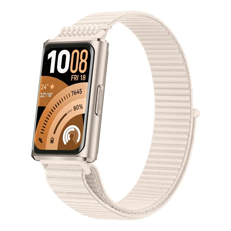 Nylon-Schlaufenarmband für Huawei Band 11 Pro, austauschbares Armband, Uhrenarmband für Huawei Band 11, Original, atmungsaktives Gürtelzubehör – Detail 14