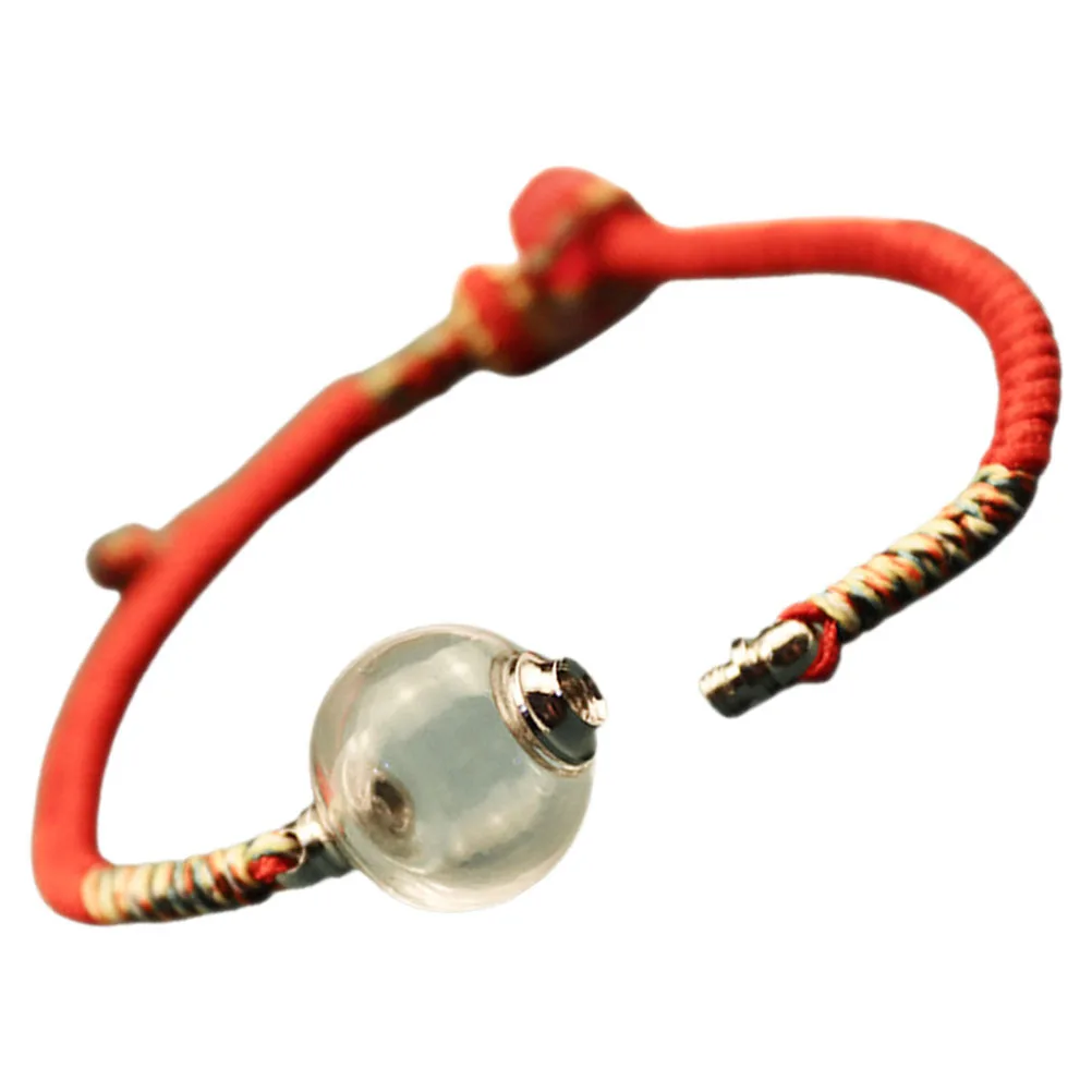 

Charming Red Beaded Bracelet Adjustable Rope Wristband Protection Symbol Good Fortune Gift Chinese Bracelet Thread Bracelets