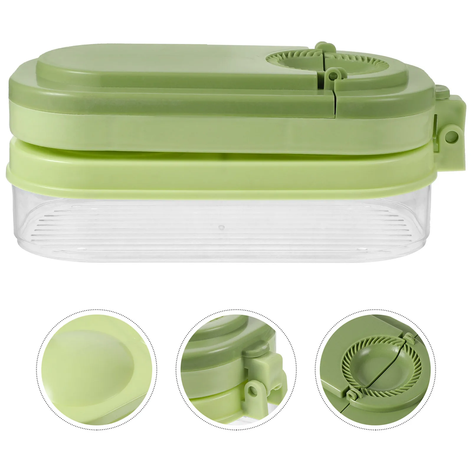 

Dumpling Skin Maker Tool With Storage Box Handheld Manual Press For Dough Wraps Reusable Kitchen Gadget Perfect Gift For Cooking