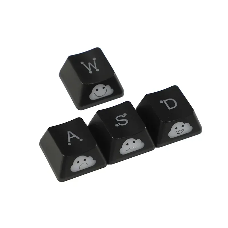 Cute Emo WASD & Arrow Keycap Set for MX Switches