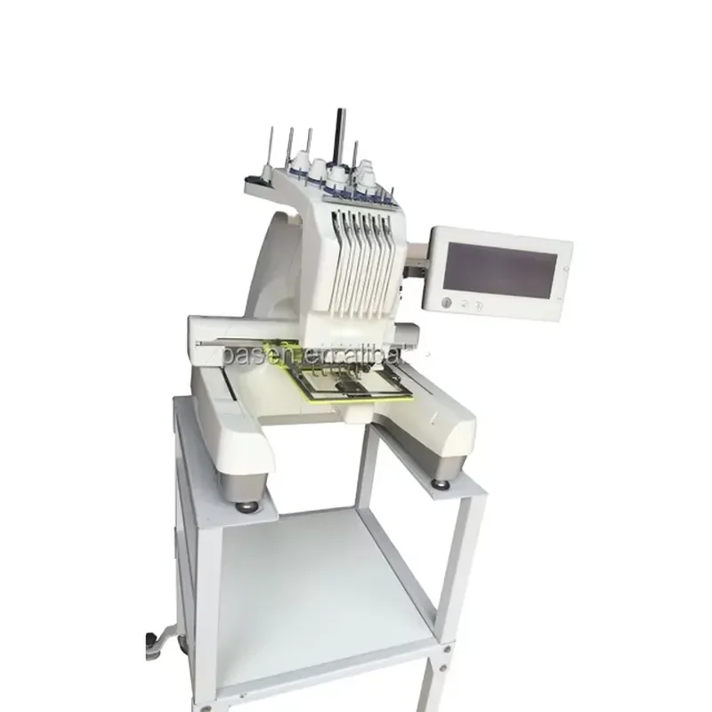 Automatic cheap high-speed chain stitch and t-shirt 3D bead single-head embroidery machine