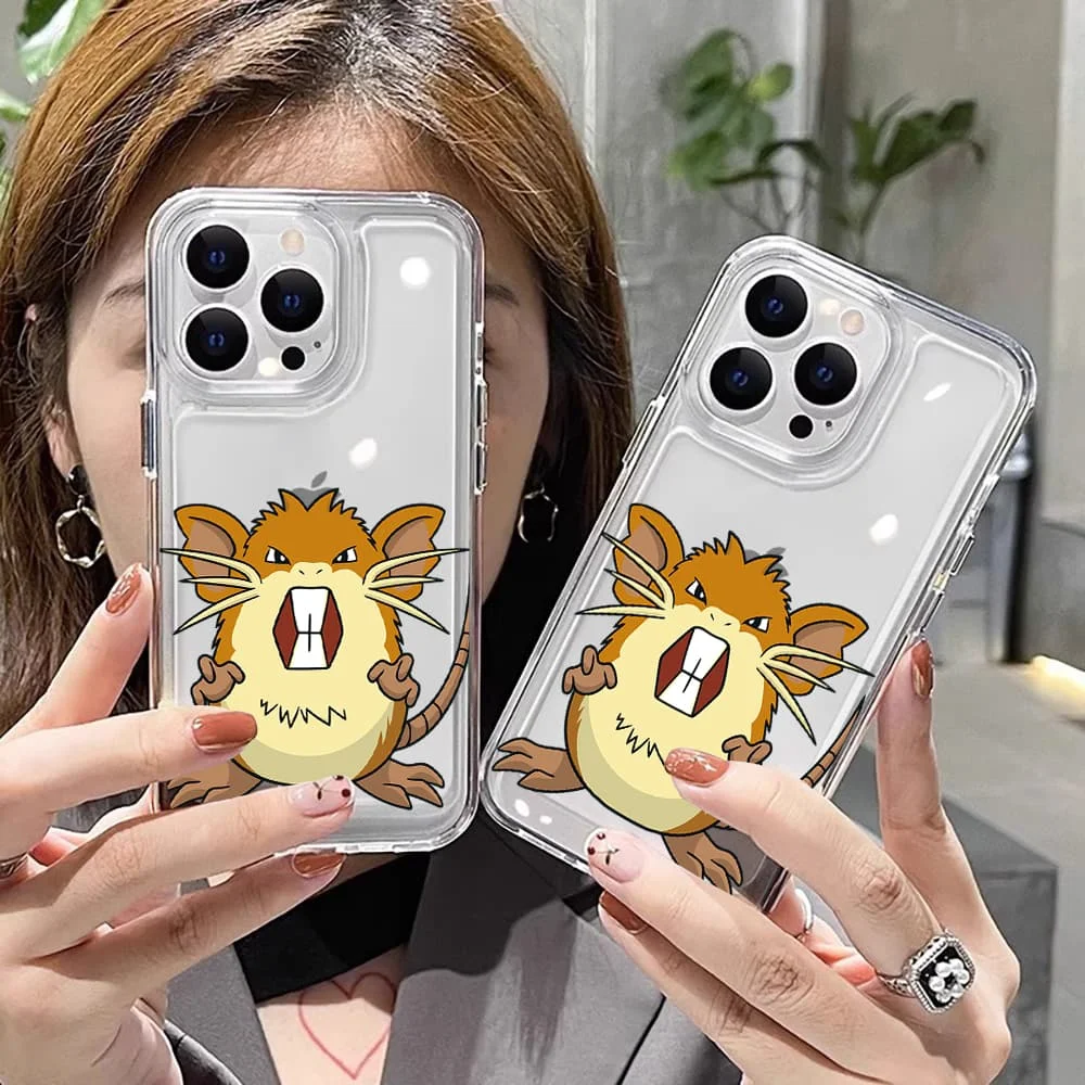 

Groundhog Monster Pattern Phone Case For iPhone 15 16 13 14 12 11 Pro Max X XR XS 16 15 7 8 Plus SE 2020 2022 16E Fundas Cover