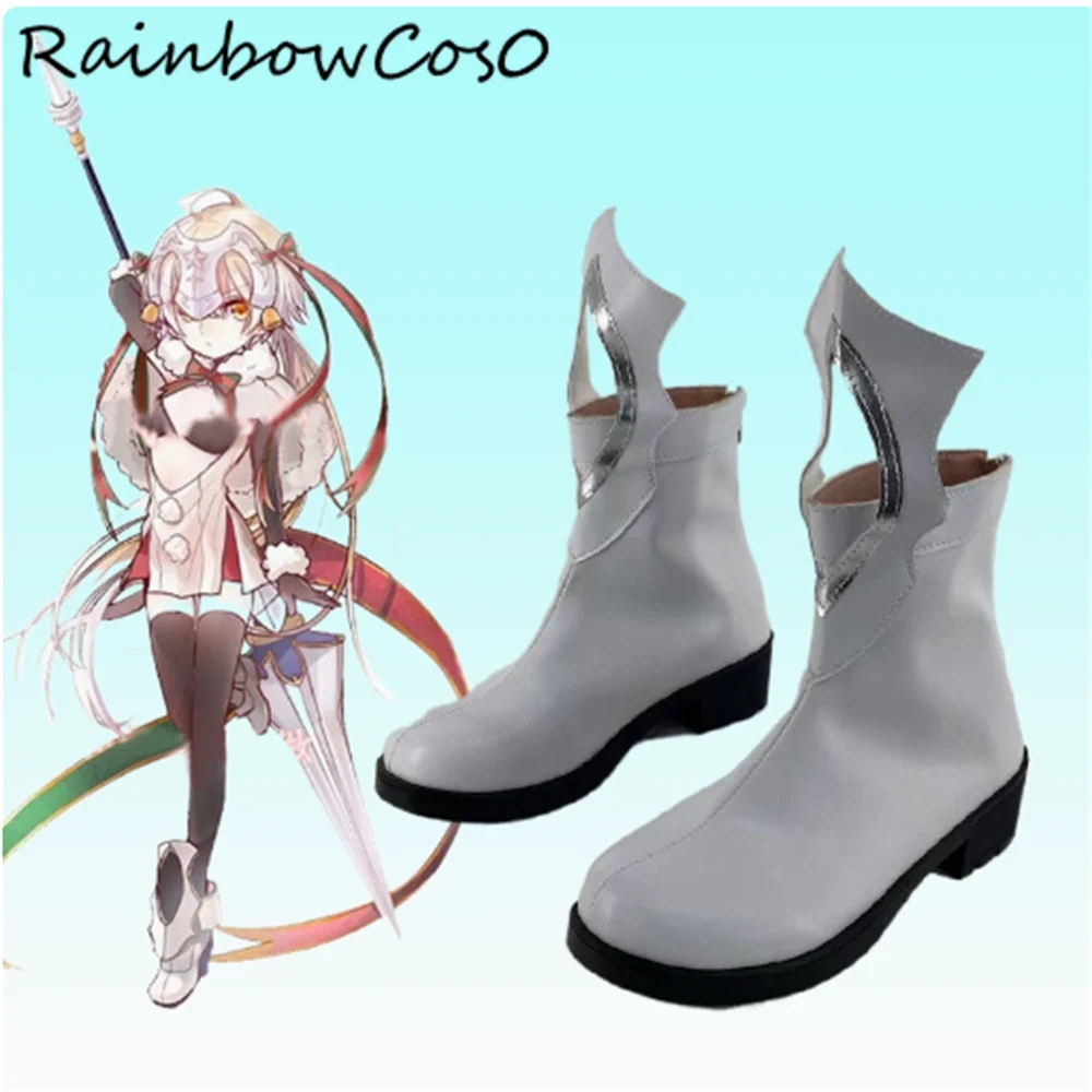

Joan of Arc Jeanne d'Arc Alter Fate/Grand Order FGO Cosplay Shoes Boots Game Anime Party Halloween RainbowCos0 W4343