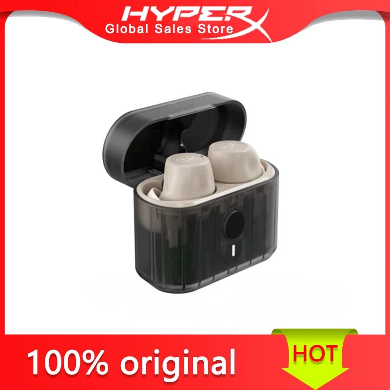 HyperX in ear wireless gaming earphone Cirro Buds Pro active noise reduction for 16h battery life