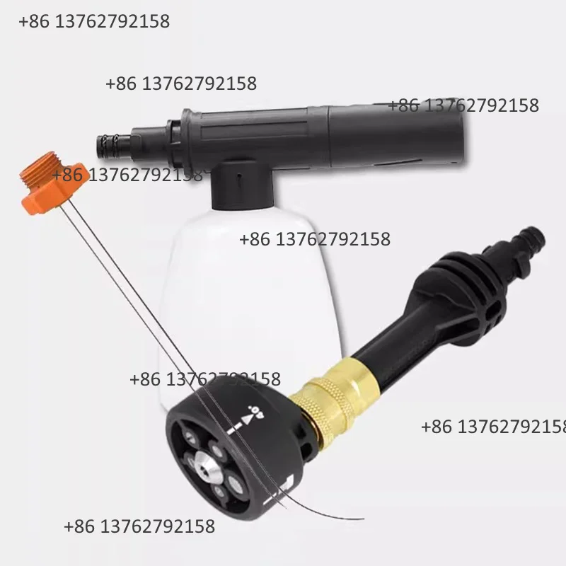 Pressure Washer Accessories Short Wand Nozzle Surface Cleaning Attachment Fit Lithium Battery Car Washing Hardware Replacement