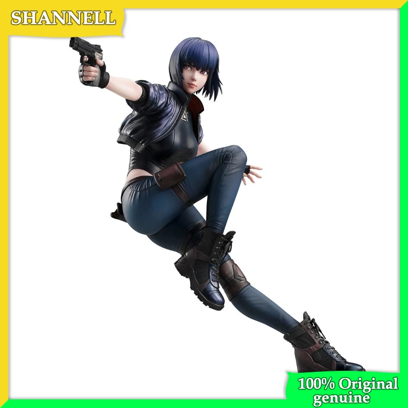 

Japanese anime Kusanagi Motoko 22cm Original genuine PVC Action Figure Anime Figure Model Toys Figure Collection Doll Gift