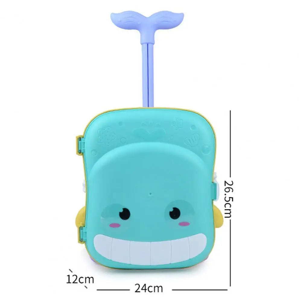 Set di totem resistente all'usura interazione genitore-figlio gioco Trolley Case giocattoli da spiaggia giocattoli da spiaggia per piscina