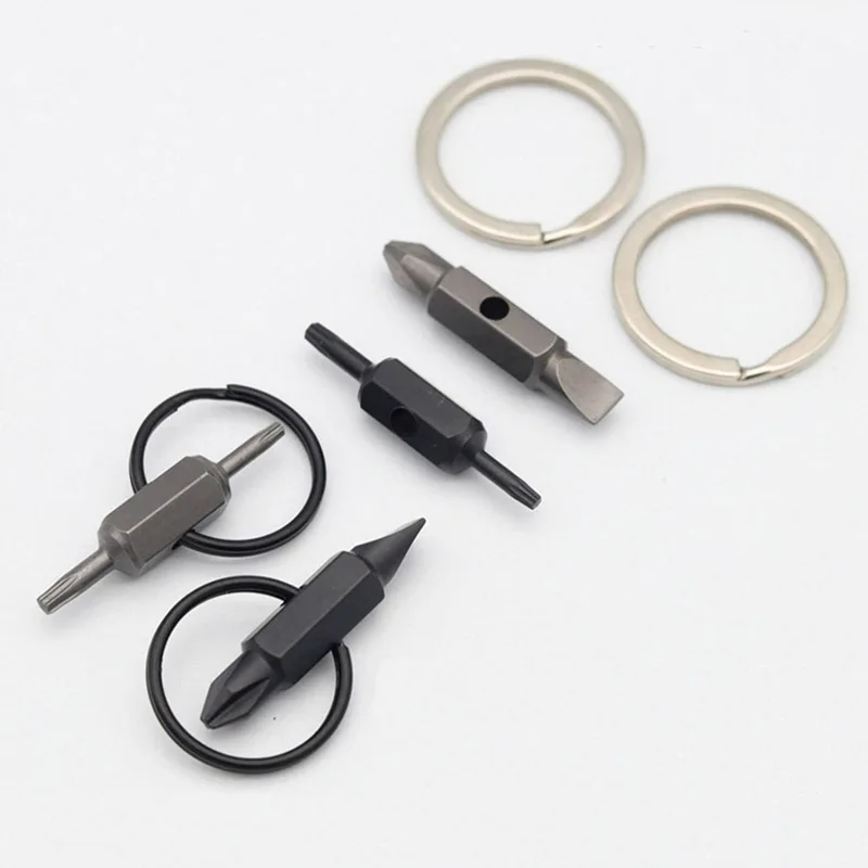 

Набор комбинированных отверток EDC: портативный инструмент-брелок T6 T8, ручные инструменты