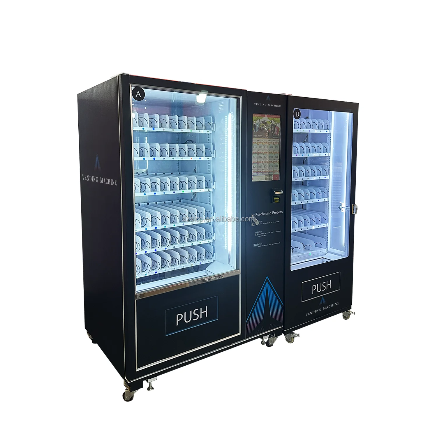 آلة مع بطاقة الائتمان رمز الاستجابة السريعة المحلي فاتورة عملة كومبو آلة بيع مصنع توريد زجاجة علب المشروبات موزع بيع البيرة e #3