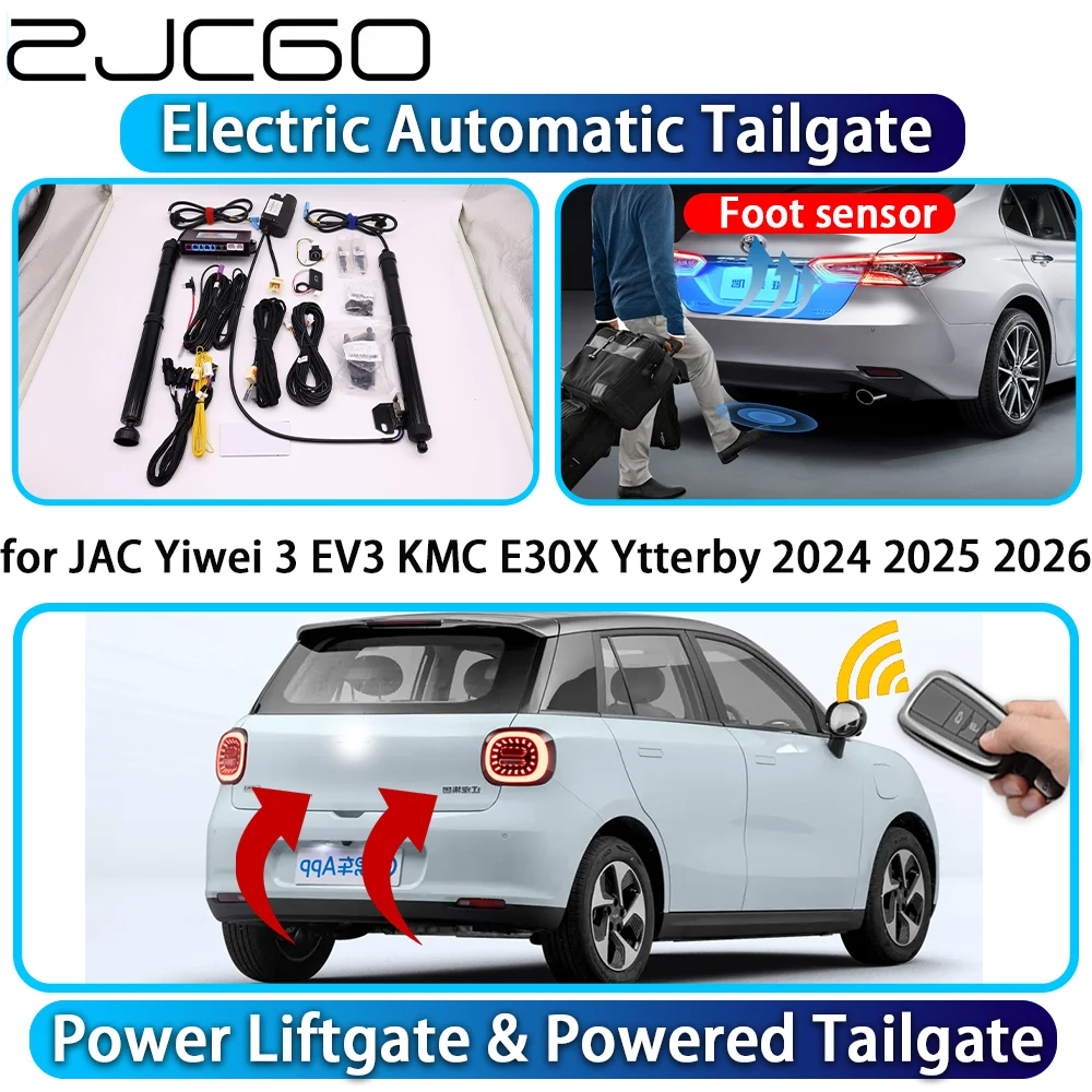 

for JAC Yiwei 3 EV3 KMC E30X Ytterby 2024 2025 2026 OEM Automatic Power Liftgate Powered Tailgate Intelligent Car Trunk Lift Kit