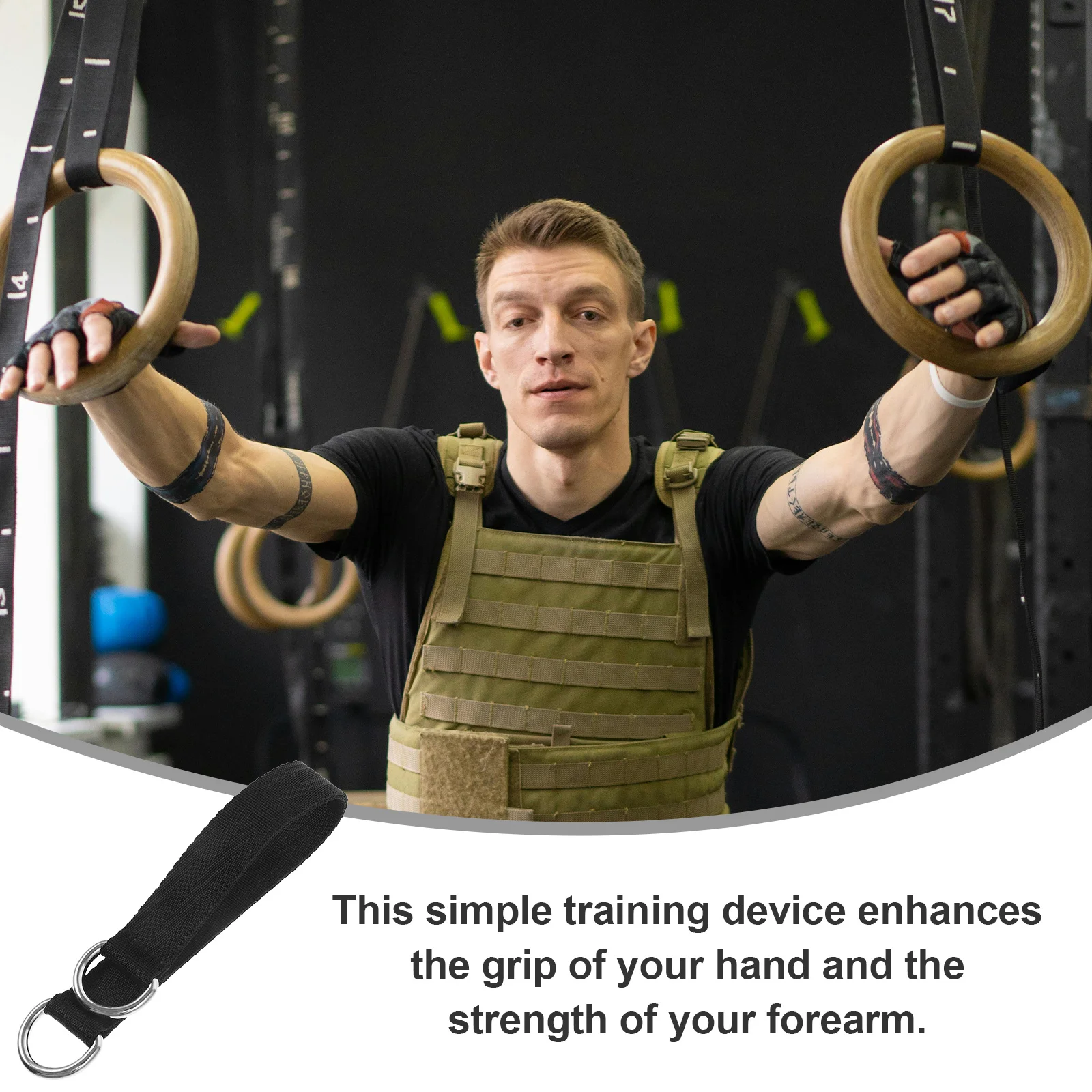 

6Pcs Pull Up Hanging Straps Professional Fitness Sling Training Aids Gym Exercise Supplies Muscle Activation Lightweight
