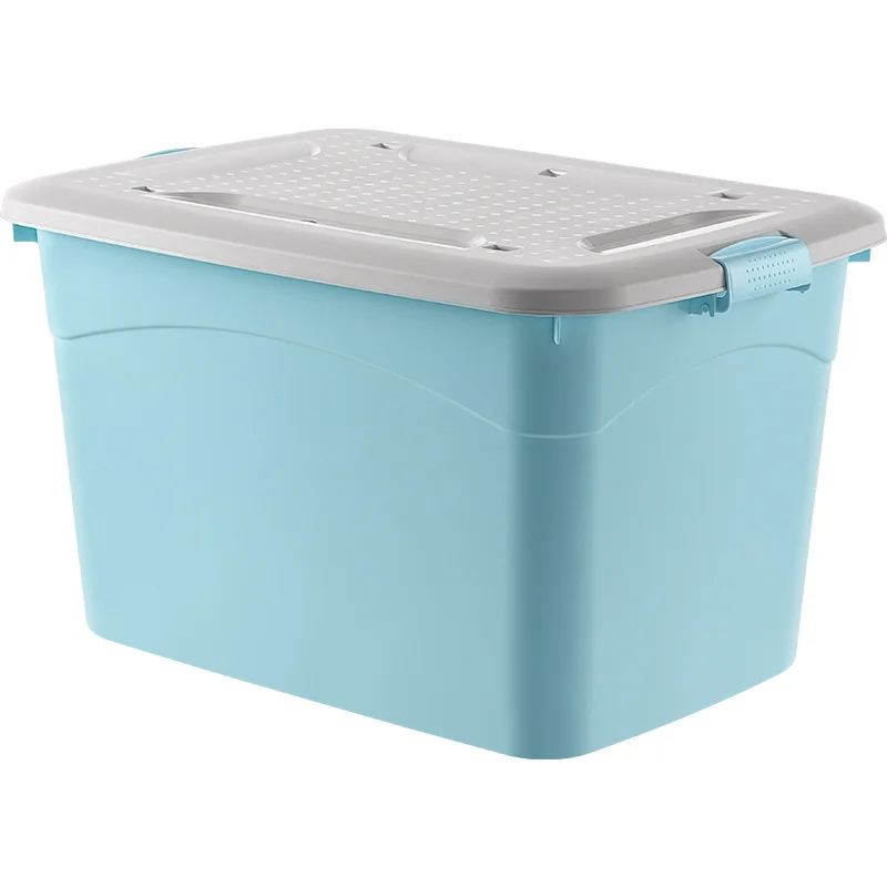 Thickened Clothing Storage Organizer Box Kids Toy Storage Plastic Box Wardrobe Portable Hand Carry Minimum Order Home Use
